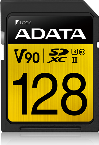 UHS II Speed Class 3</br>Speed Class 10</br>Video Speed V90</br>Sequential Read/Write: 290/260 MB/s</br>V90 video speed class: supports Ultra HD 8K, 4K, </br>3D, VR, and 360 degree video recording