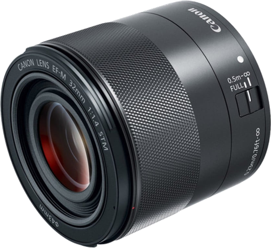 EF-M 32mm f/1.4 STM, EF-M Mount, APS-C Format