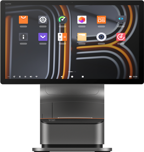 15.6" PCAP Touchscreen, 5x USB, 1x RJ11 Serial, 1x RJ12 Cash drawer, 1x LAN, WiFi 6, 8GB RAM & 256GB Storage. Android 13 + Windows 11 Dual Boot</br></br>https://www.sunmi.com/en-US/t3-pro-series/