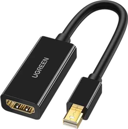 Sharp Image with 4K Resolution, The Mini DisplayPort Adapter can support the resolution of up to 3840x2160@30Hz refresh rate. Brighter and sharper images make you immersed in a more colorful and vivid world. It is ideal for home theater.