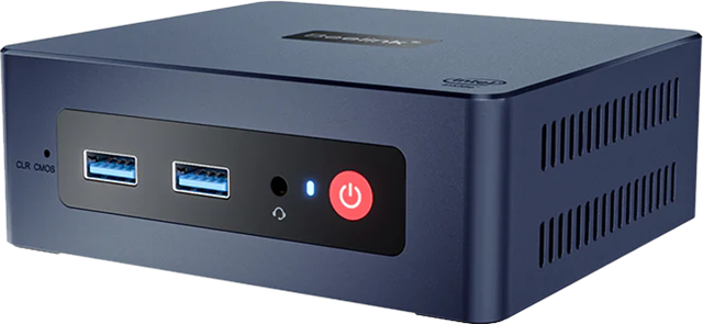 BEELINK Mini S - Mini PC - Jasper Lake Intel N5095 4 Core 4 Thread up to 2.9GHz - 8GB DDR4-3200 SoDIMM - 128GB M.2 SATA SSD - Intel UHD Graphics - 2x HDMI ( Supports dual 4K displays) - RJ45 Gigabit Ethernet - Wi-Fi 5 - Bluetooth 5.0 - 3.5mm audio jack - 4x USB3.2 gen 2, 115 x 102 x 41mm, Auto Power-On , Wake-on-LAN (WOL), 12V 3A, Windows 11 IoT Enterprise 2021 LTSC Entry Edition, for single use applications only.  e.g. kiosks, digital signage, thin client, POS</br>Note for SSD upgrade must use SATA M.2, not NVMe