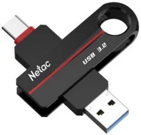 Netac US18 USB3.2 Type-A + Type-C Dual Flash Drive 64GB