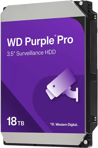 18TB SATA 6Gb/s, 7200RPM, 512MB Cache, Internal 3.5" Surveillance Hard Drive.