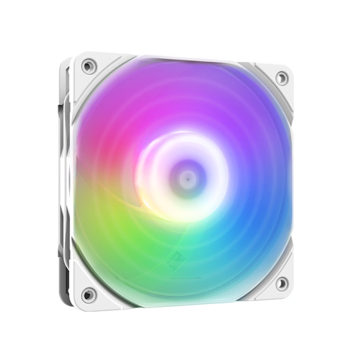 120mm ARGB Fan, Reverse, PWM, 1500RPM.