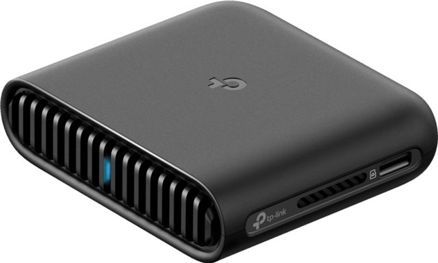 AX3000 Wi-Fi 6 Pocket Travel Router</br>SPEED: 2402 Mbps at 5 GHz + 574 Mbps at 2.4 GHz</br>SPEC: 2&times; Internal Antennas, 1&times; 2.5 Gbps WAN Port + 1&times; Gigabit LAN Port, 1&times; USB 3.0 Port, 1&times; Type-C Power Port, 1&times; micro SD Card Slot,1024-QAM, OFDMA</br>FEATURE: Router/4&5G USB Modem/USB Tethering/Hotspot/Access Point/Range Extender/Client Modes, IPv6 Supported, Beamforming, VPN Server, VPN Client, Cloud Support</br>
