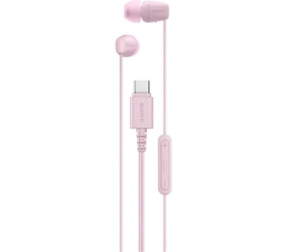 Pink</br>Wired in-ear headphones for everyday use</br>Convenient USB-C connectivity, for iPhone, Android, Tablet, PC etc.</br>High-quality 5mm drivers, with enhanced diaphragm mobility</br>Adjustable fit, includes 3 sizes of ear-tips, for better wearing comfort