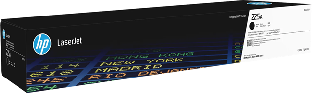 HP 225A toner cartridge works with: HP LaserJet Enterprise HP Color LaserJet Enterprise MFP 8801 series</br>(~45,000) pages