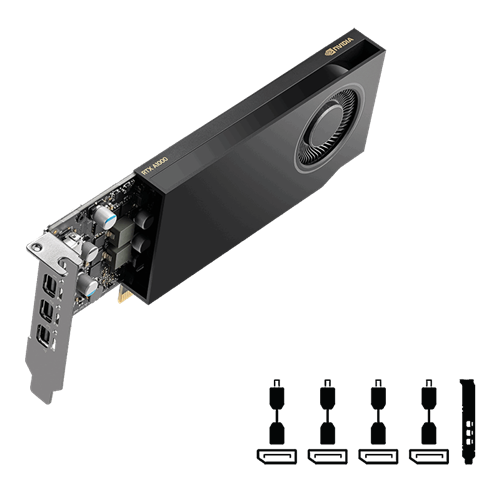 Single-Precision Performance - 6.7 TFLOPS, RT Core Performance - 13.2 TFLOPS, Tensor Performance - 53.8 TFLOPS</br>