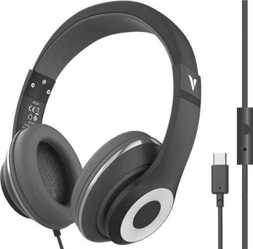 USB-C Connectivity: Enjoy plug-and-play convenience with smartphones, tablets, laptops, and other USB-C enabled devices.</br>High-Quality Audio: Immerse yourself in high-fidelity sound for music, videos, and calls.</br>On-Ear Design for Superior Comfort: Soft, padded ear cups and an adjustable headband provide a perfect fit for extended wear.</br>Integrated In-Line Controls: Effortlessly manage play/pause, and calls with the built-in microphone and control button.</br>Durable and Lightweight Build: Robust construction ensures reliability, while the lightweight design keeps you comfortable on the go.</br>Versatile Usage: Ideal for remote work, online learning, gaming, and entertainment.