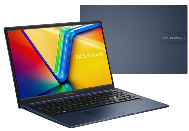 ASUS Viviobook 15, 15.6" FHD (1920 x 1080), 250nits, LED Backlit, Anti-glare display, Intel&reg; Core&trade; 7 Processor 150U 1.8 GHz (12MB Cache, up to 5.4 GHz, 10 cores, 12 Threads), 16GB DDR4 (8GB onboard, 8GB SO-DIMM), 512GB M.2 NVMe&trade; PCIe&reg; 4.0 SSD, 720p HD camera with privacy shutter, Wi-Fi 6(802.11ax) (Dual band) 1*1 + Bluetooth&reg; 5.2 Wireless Card, 1x USB 2.0 Type-A (data speed up to 480Mbps), 1x USB 3.2 Gen 1 Type-C (data speed up to 5Gbps), 2x USB 3.2 Gen 1 Type-A (data speed up to 5Gbps), 1x HDMI 1.4, 1x 3.5mm Combo Audio Jack, 1x DC-in, 1.70 kg, Quiet Blue, Windows 11 Home. </br></br>Warranty Upgrades available:</br>LWL1007 Asus Consumer NB Warranty 12M Base -> 36M Pickup & Return (NZ)</br>LWL1014 Asus Consumer NB Warranty 12M Base -> 36M Pickup & Return (Global)</br>LWL1021 Asus Consumer NB Warranty 12M Base -> 12M Local On-Site (3BD) Ph 0800 278 788</br>LWL1028 Asus Consumer NB Warranty 12M Base -> 36M Local On-Site (3BD) Ph 0800 278 788