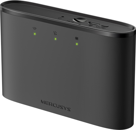 150Mbps 4G LTE Mobile Wi-Fi</br>Build-In 150Mbps 4G LTE Modem</br>SPEED: 150 Mbps at 2.4 GHz, 4G Cat4 150/50 Mbps</br>SPEC: LTE-FDD/LTE-TDD/HSPA+/UMTS</br>FEATURE: MERCUSYS App, Build-In 2200 mAh Rechargeable Battery with USB-C charging port, Nano SIM Slot</br>