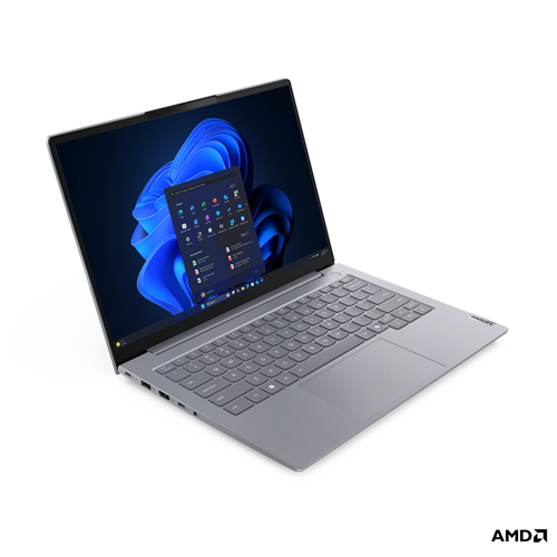 Lenovo ThinkBook 14 Gen9, 21V0006TAU, Arctic Grey, 14.0" WUXGA (1920 x 1200) IPS Anti-Glare 300N, AMD Ryzen&trade; 5 220 Processor, 16GB (8GB + 8GB) DDR5 5600MHz, 512GB SSD PCIe-NVMe Gen4, AMD Radeon Graphics, Wi-Fi 6 (2x2 802.11ax), No WWAN, 4-in-1 card reader, Bluetooth, FingerPrint Reader, ThinkBook Backlit Keyboard, Integrated FHD + IR Hybrid Camera w/privacy shutter, Integrated 48Wh Battery, Windows&reg; 11 Professional, 1 Year Onsite, 65W USB-C 3P BK ANZ</br>