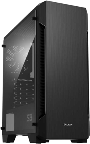 ATX Mid Tower PC Case</br>, 2 x 3.5", 2 x 2.5", 1x 120mm  fans, 412(D) x 189(W) x 451(H)mm, 3.7kg