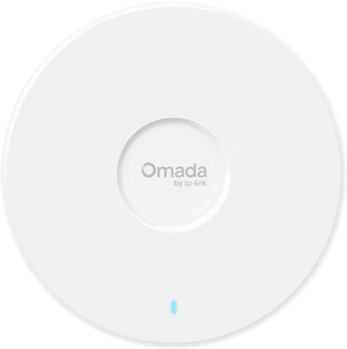 "Omada  BE12000 Ceiling Mount Tri-Band Wi-Fi 7 Access Point</br>PORT: 1&times;10G RJ45 Port</br>SPEED:688Mbps at  2.4 GHz + 5760 Mbps at 5 GHz+ 5760 Mbps at 6 GHz</br>FEATURE: 802.3bt POE++ and 12V DC (Power Adapter is not included), 6&times;Internal Antennas, 8 Streams , Dedicated RF Scan, MU-MIMO, 320MHz Supported, Seamless Roaming, Band Steering, Beamforming, Load Balance, Airtime Fairness, MLO, 4K-QAM, Centralized Management by Omada SDN Controller, Omada App"</br>