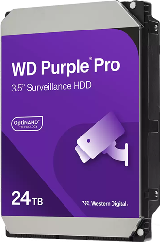 24TB SATA 6Gb/s, 7200RPM, 512MB Cache, Internal 3.5" Surveillance Hard Drive.