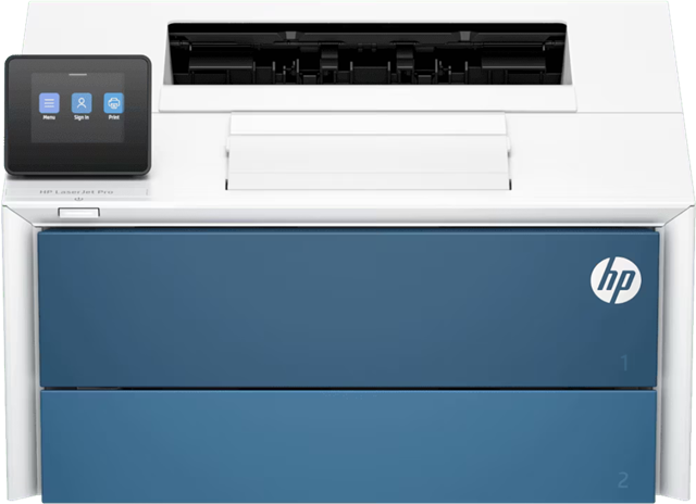 HP LaserJet Pro 4006dw Black and white Printer, Ethernet Only. Print technology: Laser. Number of print cartridges: 1, Maximum duty cycle: 80000 pages per month. Maximum resolution: 1200 x 1200 DPI. Maximum ISO A-series paper size: A4. Print speed (black, normal quality, A4/US Letter): 45 ppm, Duplex printing. Display: LCD. Wi-Fi