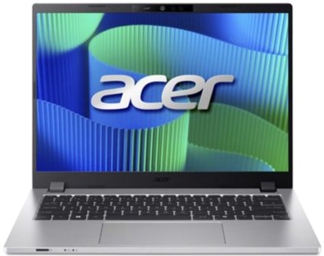 TravelMate X2 14 ,TMX214-51, 14" WUXGA IPS 120Hz, Intel Core i7-150U (10C/12T 2P8E 1.8Hz - 5.4GHz), 16GB DDR5x1, 1 free RAM slot, 512GB PCIE NVMe, WiFi6+BT, UMA, 53Wh Li-ion battery, 2x USB Type-C (charging + DP Alt mode), 1x HDMI, 2x USB Type-A, 1x RJ45, Windows 11 Pro, 3YMIPL, 1.4kg</br>