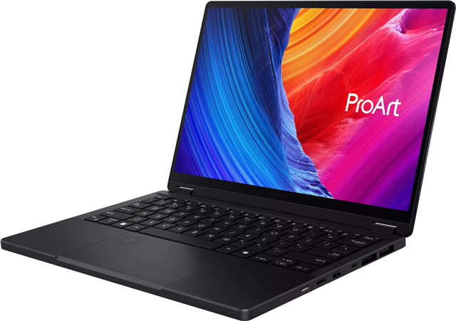 ASUS ProArt PX13, 13.3&rdquo; 3K (2880 x 1800) OLED 16:10, 60Hz, 500nits Touch screen Display, AMD Ryzen&trade; AI MAX+ 395 Processor 3.0GHz (80MB Cache, up to 5.1GHz, 16 cores, 32 Threads), AMD XDNA&trade; NPU up to 50TOPS, 64GB LPDDR5X on board, 1TB M.2 NVMe&trade; PCIe&reg; 4.0 SSD, 1080P FHD IR Camera for Windows Hello, Wi-Fi 7(802.11be) (Triple band) 2*2 + Bluetooth&reg; 5.4, Backlit Chiclet Keyboard, Precision touchpad with DialPad support, Smart Amp Technology, Built-in speaker, Built-in array microphone, 1x USB 3.2 Gen 2 Type-A (data speed up to 10Gbps), 2x USB 4.0 Gen 3 Type-C with support for display / power delivery (data speed up to 40Gbps), 1x HDMI 2.1 FRL, 1x 3.5mm Combo Audio Jack, 1x DC-in, Micro SD 4.0 card reader, 1.39 kg, Nano Black, Windows 11 Pro.