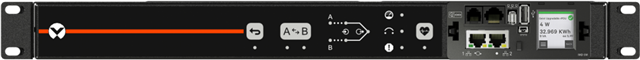 1U Rack Transfer Switch</br>2x 16A C20 Input</br>12 x Combination C13/C19 Output</br>High Retention and P-Lock
