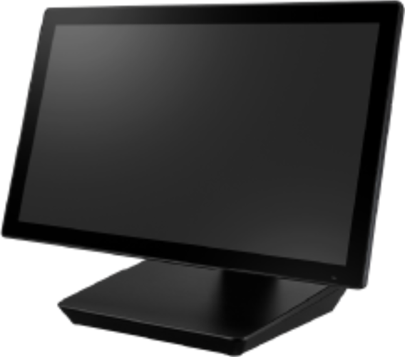 Bifold/Double Hinge Stand, 15.6" P-CAP Touchscreen Terminal Computer.  I3-1115G4E, 8GB RAM & 128GB SSD preinstalled, IP65-rated front panel for water & dust resistance, 1x RJ45, 2x USB-C, 1x RJ11. Windows 11 IoT imaged.