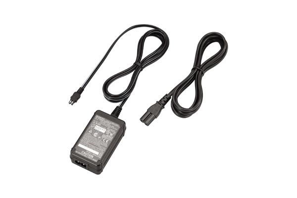 AC Adaptor for Sony HandycamÂ® using InfoLITHIUMâ„¢ A series, P series or F series Batteries.