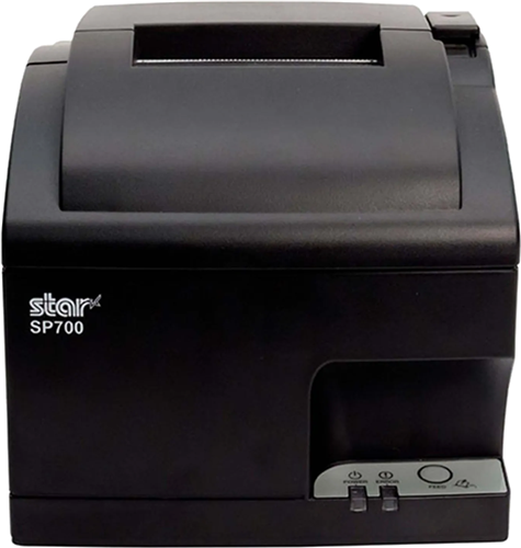 9 Pin Impact Printer, Network/LAN, 4.7lps, Paper Width 76mm, Internal Power Supply</br>