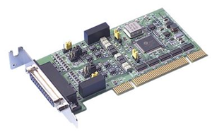 This RS-232 PCI communication card is compatible with the PCI 2.2 bus specification for universal connectivity and low profile PCI cards.