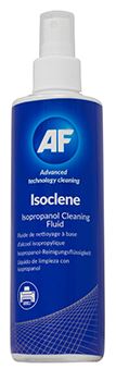 General cleaning for technicians 99.7% pure Isopropanol for any technical cleaning such as magnetic read/write heads, edge connectors when reseating PC boards etc., leaves no residue. Use with Safewipes, Foambuds or Safebuds. 250ml pump spray bottle.