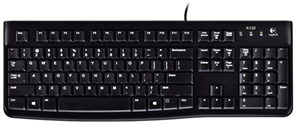 Wired Keyboard, Spill-resistant design, Number Pad.