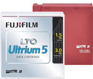 LTO 5, 1.5TB, 1280 Tracks, Up to 140MB/sec, 30 Year archival life