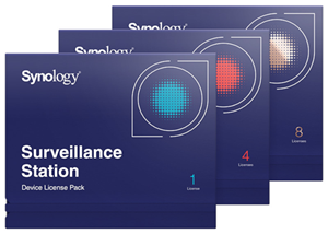 Optional camera license pack for installing 8x additional cameras on the Synology Surveillance Station. Please note - Not a physical item, Key will be emailed after purchase.